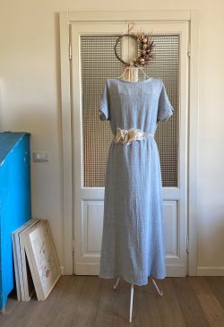 Vestito ORIZZONTE melange blue