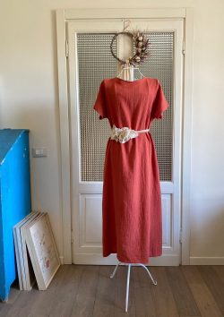 Vestito ORIZZONTE ginger red