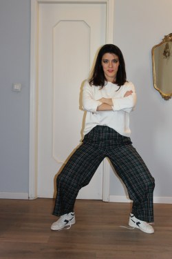 pantalone tartan
