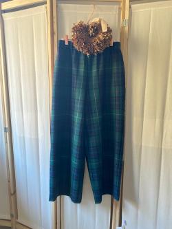 Pantalone TARTAN verde