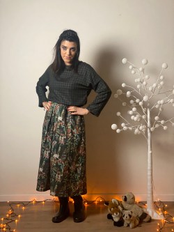 blusa Nel Bosco quadretti