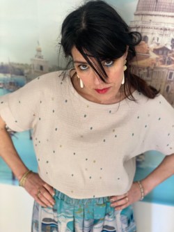 blusa VENEZIA corda mini fantasia