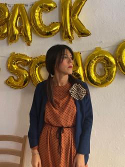 casacca BACK TO SCHOOL jeans scuro