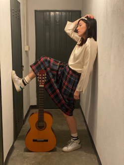 gonna SO ROCK! tartan color