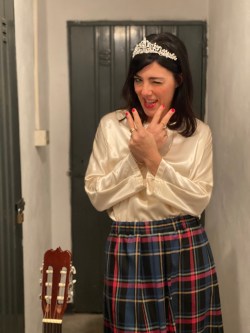 blusa SO ROCK! panna