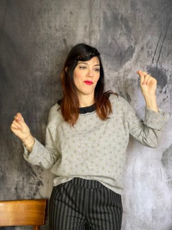 blusa NOSTALGIA poetica