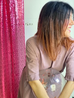 blusa ROLLER FLOWERS ombra