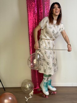 blusa ROLLER FLOWERS vasetti!