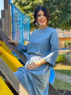 blusa PARCO GIOCHI fiorellini