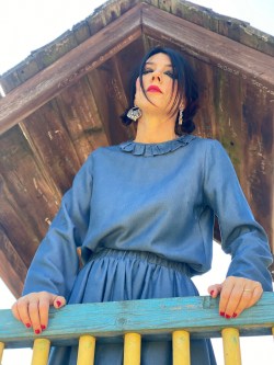 blusa PARCO GIOCHI jeans