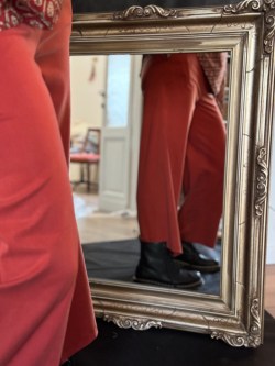 pantalone ATELIER coral