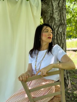 blusa t-shirt RESPIRO bianco