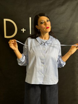 camicia Di Più azzurra