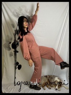 pantalone GRANDI AMORI rosa