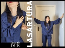 camicia DUE intenso blu