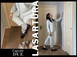 pantalone DUE azzurrino