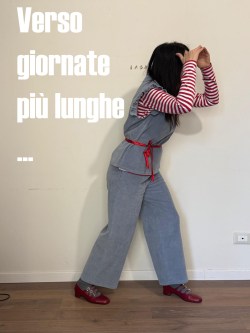 pantalone FUGACE azzurrino
